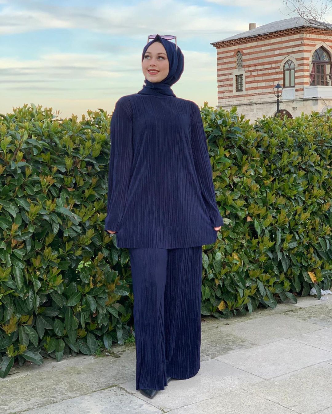 Ethnic Style Loose Casual Pleated Suit Southeast Asian Arab Women's Clothing
