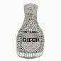 Champagne Bottle Rhinestone Evening Clutch Women's Bag