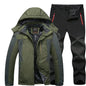 Outdoor Windproof And Frost-proof Men's Windproof Jacket Set