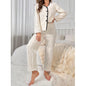 Cardigan Long Sleeve Pants Suit High-end Homewear Can Be Worn Outside