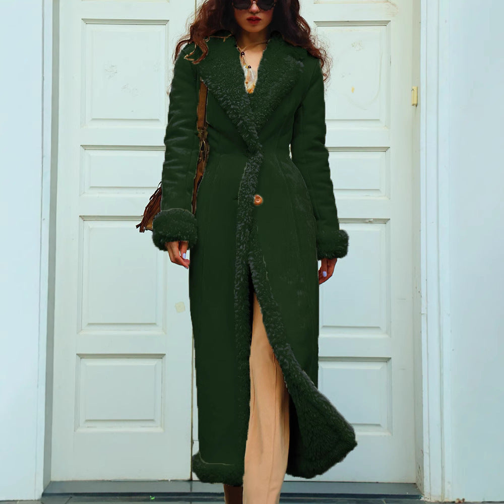 European And American Thickened Women's Coat Plus Size Anti-freezing