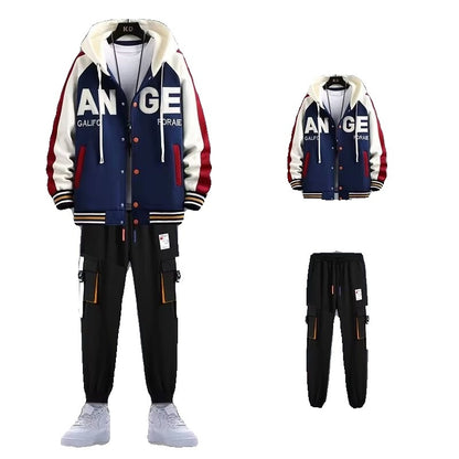 Youth Sweater Jacket Junior High School Student Trendy Sports Suit