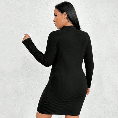 Women's Slim-fit Sexy Long-sleeve Bodycon Dress