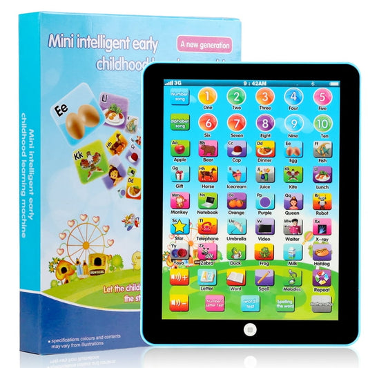Kids Learning Pad Fun Kids Tablet Touch and Learn Phone Learning Games Early Child Development Toy for Number Learning, Learning ABCs, Spelling, Animal Game Melodies Educational Toy