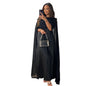 Round Neck Loose Big Hem Djellaba Chiffon Dress Women