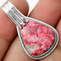 Natural Pink Thulite - Norway Pendant P-1664 SDP116759