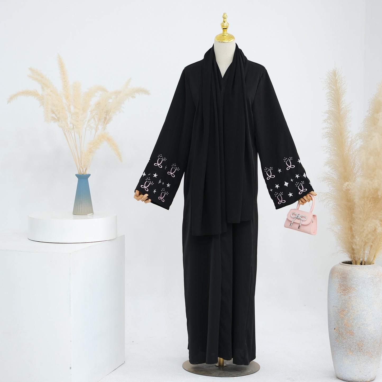 Dubai Party Exquisite Embroidery Dress