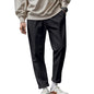 Men's Trousers With Pockets Casual Loose Comfortable Quick-drying Waist-tied Pants