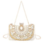 Retro Pearl Embroidery Dinner Bag Handmade Beaded Women's Hand-held