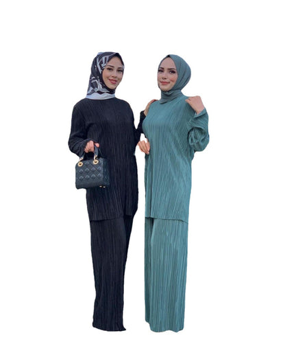 Ethnic Style Loose Casual Pleated Suit Southeast Asian Arab Women's Clothing