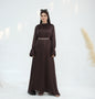 European And American Dubai Elegant Satin Dress