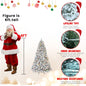 PVC Christmas Tree, Christmas Decorations, With Colored Lights