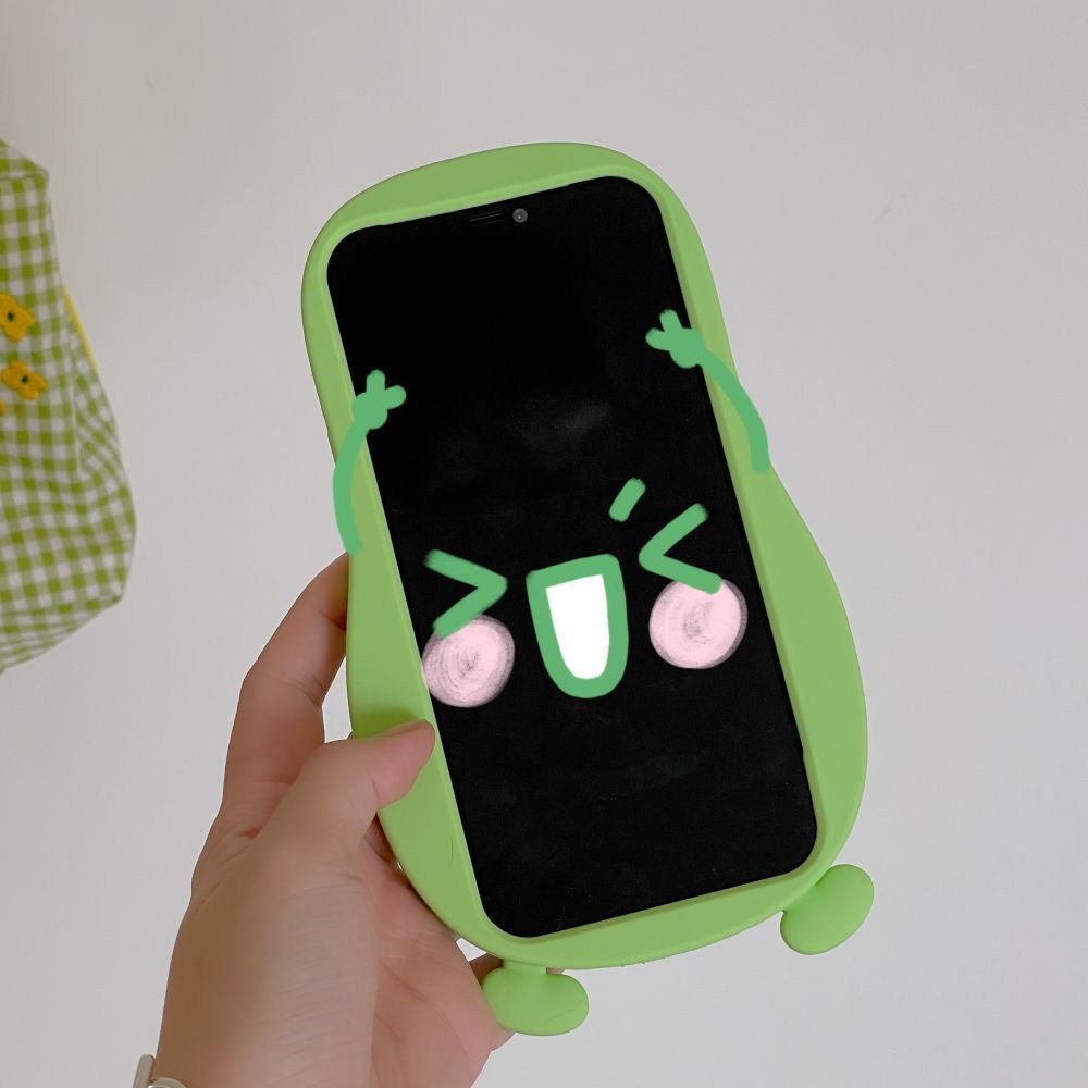 Sausage Mouth Avocado Phone Case