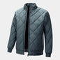 Stand Collar Men's Dad Trendy Warm-keeping Cotton Cotton-padded Jacket Bread Coat