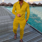 Autumn Long-sleeved Trousers Two-piece Sports And Leisure Men's Suit
