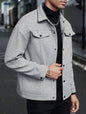 Lapel Woolen New Men's Casual Sports Jacket