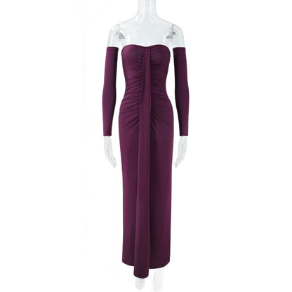 Elegant And Stylish Pleated Design With Detachable Sleeves