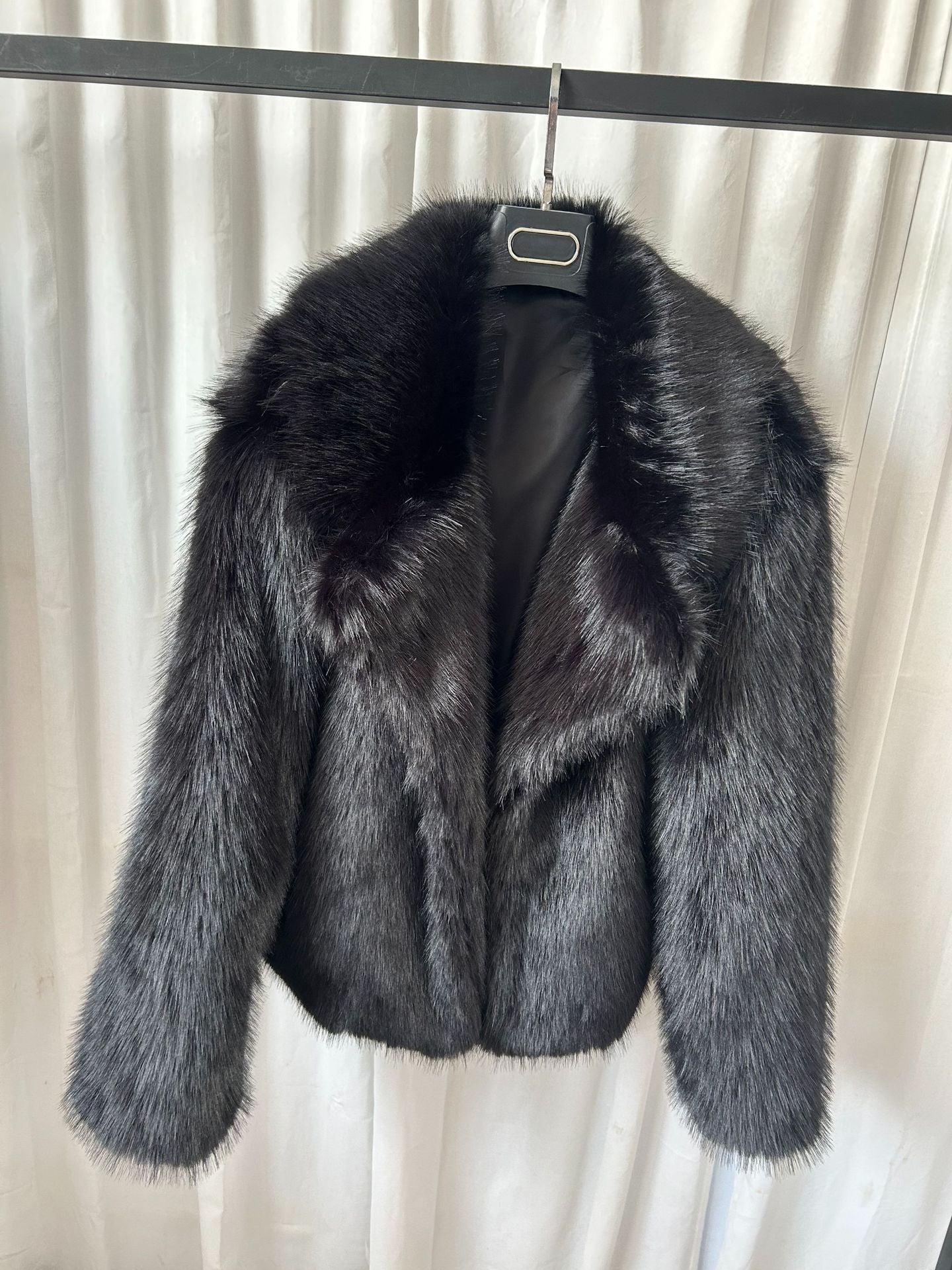 New Plush Artificial Fur Coat Women