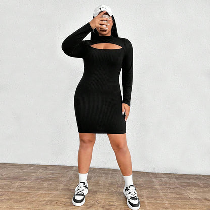 Women's Slim-fit Sexy Long-sleeve Bodycon Dress