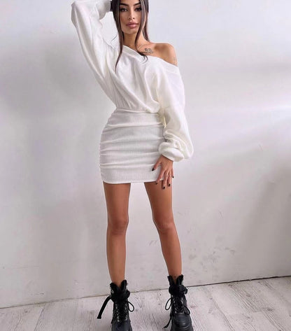 Women's Slim Fit Long Sleeve Bodycon Dress
