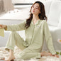 Women's Cotton Pajamas Can Be Worn Outside In Spring And Autumn