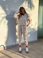 Ladies' Comfortable Hoodie And Jogger Pants Set