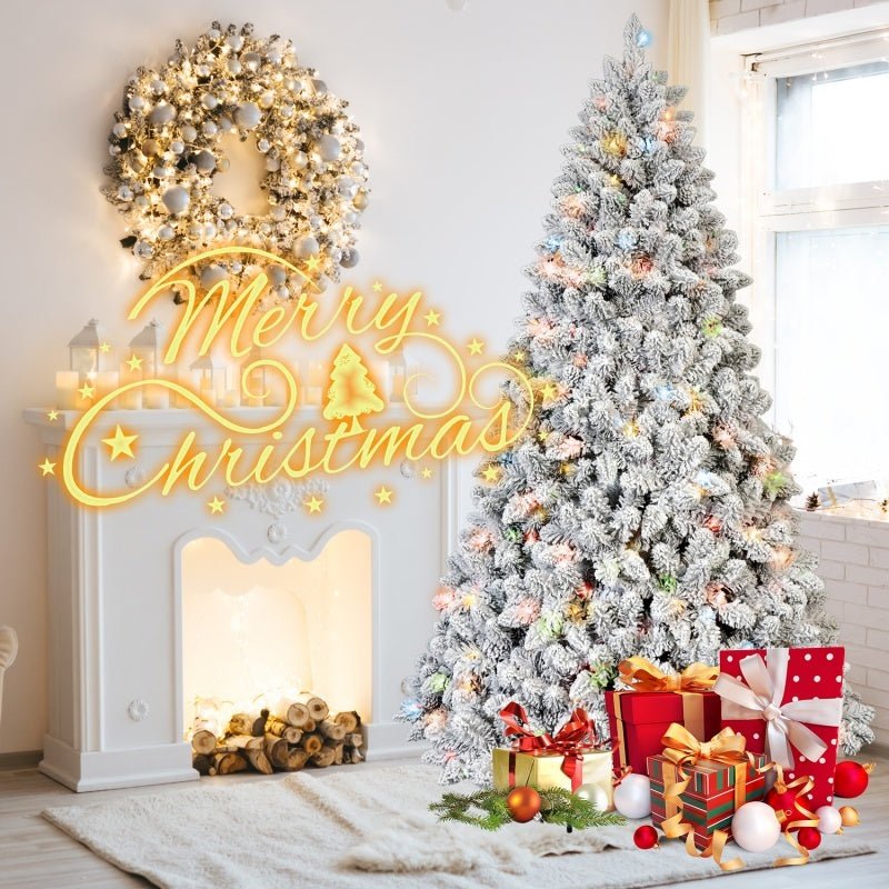 PVC Christmas Tree, Christmas Decorations, With Colored Lights
