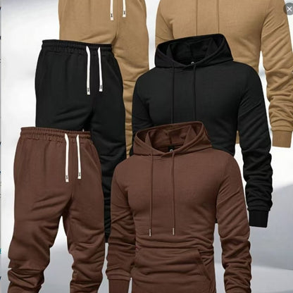 Light Board All-matching Hooded Sweatshirt And Sweatpants Leisure Sports Suit