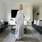 Fringe Cardigan Robe Muslim Dress