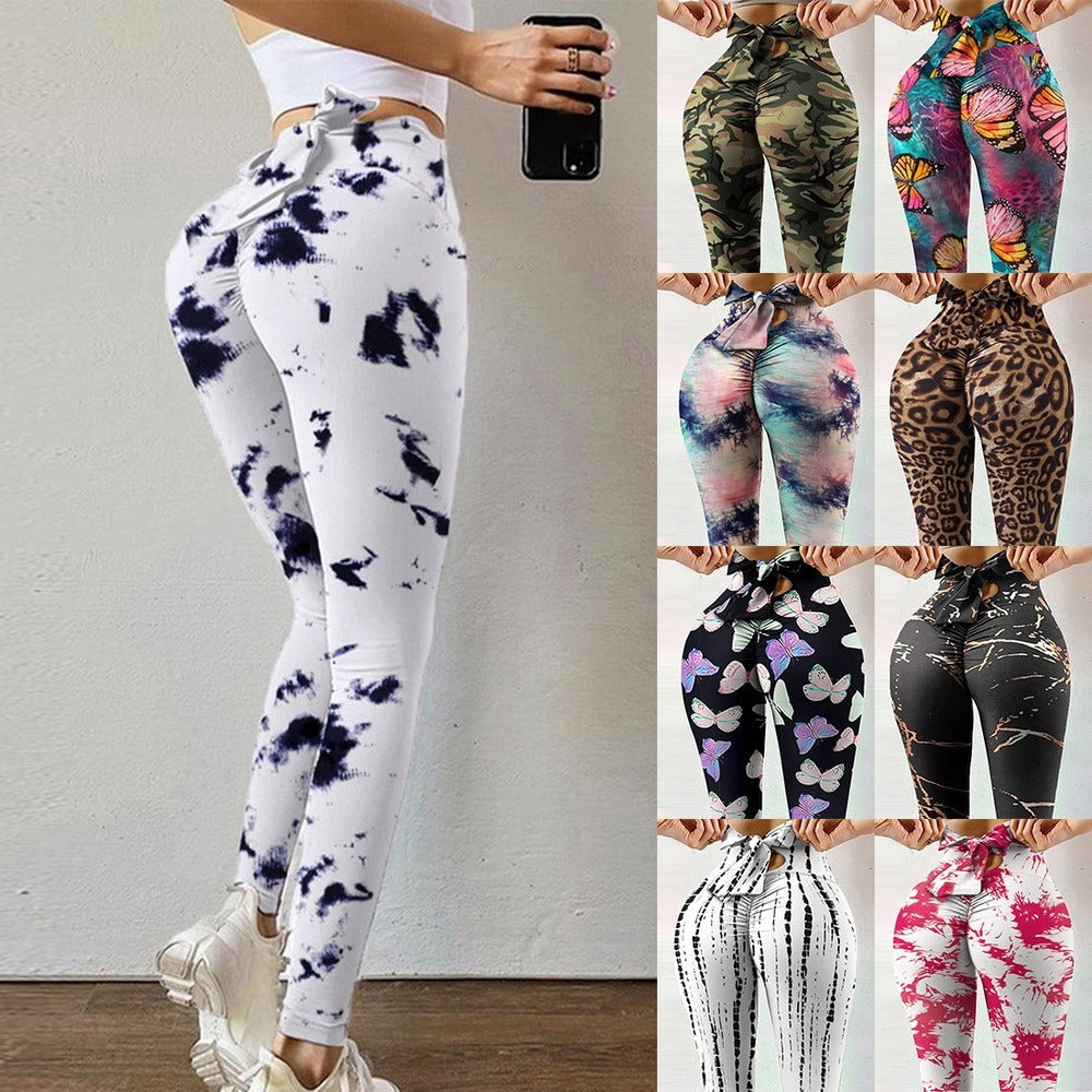 Peach Hip Hip Lifting Sport Fitness Yoga Leggings
