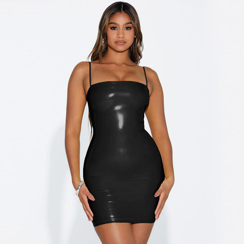 Sexy Off-the-Shoulder Strapless Waist-Cinching Bodycon Dress