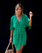 Women's Solid Color Elegant Irregular Slim Dress