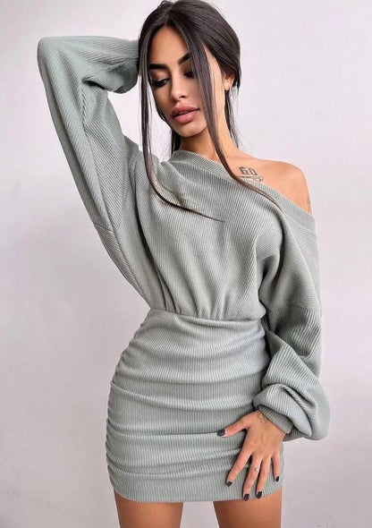 Women's Slim Fit Long Sleeve Bodycon Dress