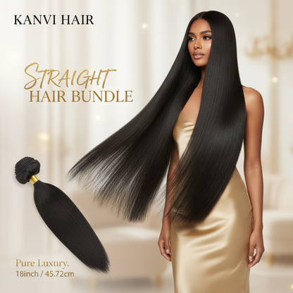Kanvi Hair Straight Hair Bundle Banner