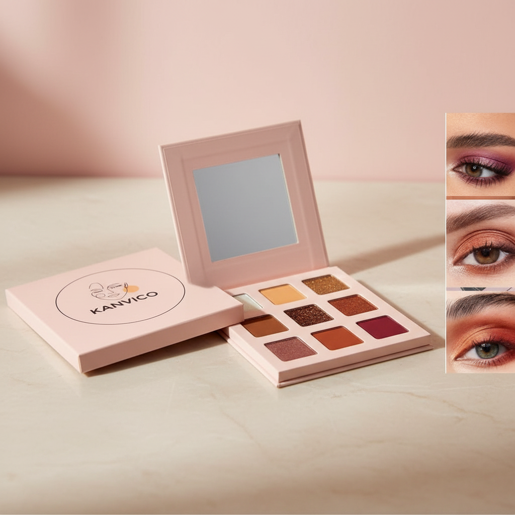 KANVIco 9 colors Eyeshadow Palette Banner